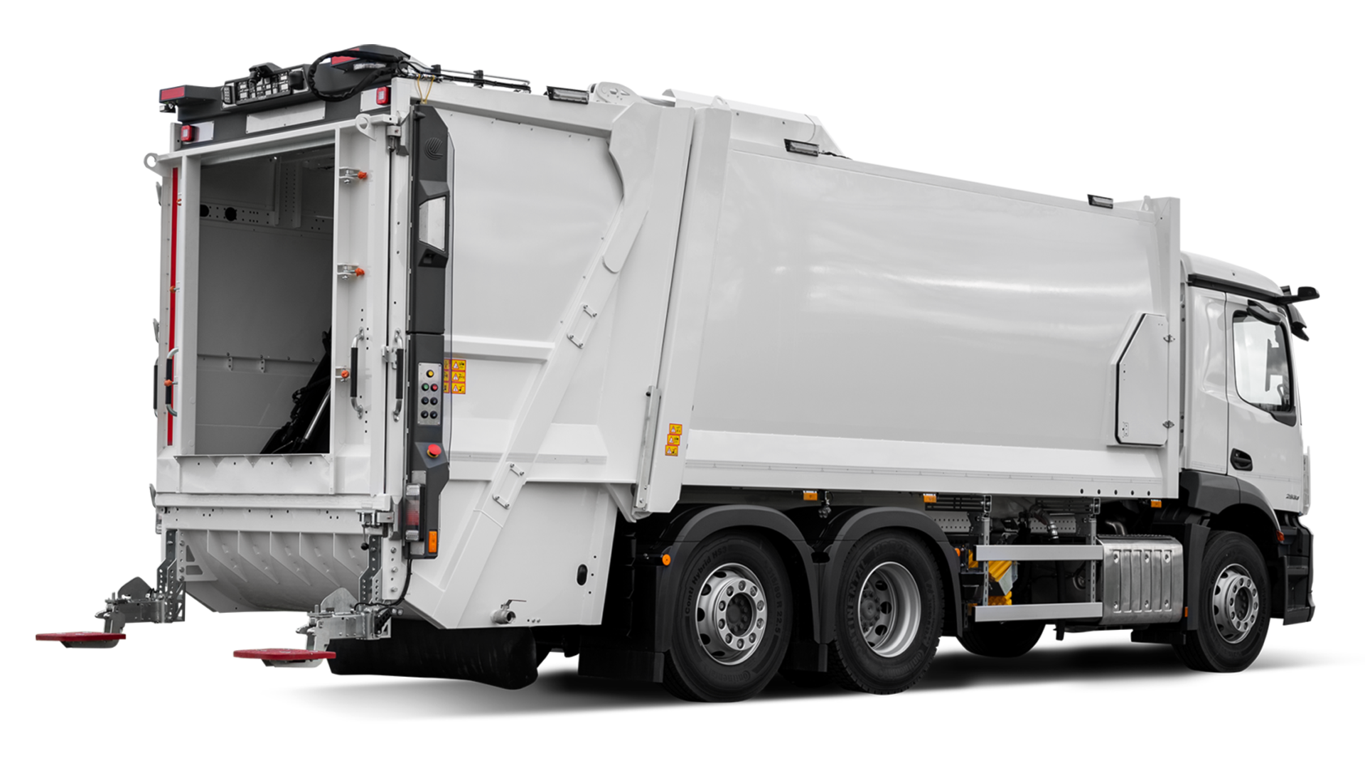 Garbage trucks